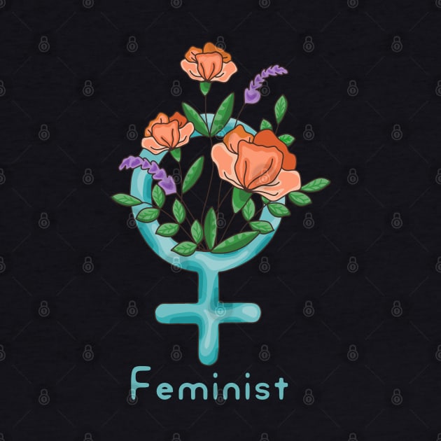 Feminist Flowers by Slightly Unhinged